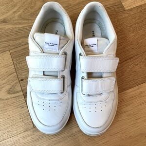 rag & bone Retro Court Strap Sneaker leather